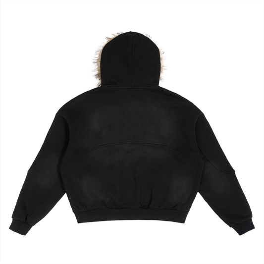 SculptLine Fade Fur Hoodie