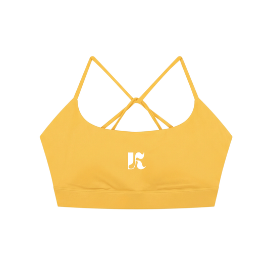 Strappy Criss Cross Yoga Sports Bra