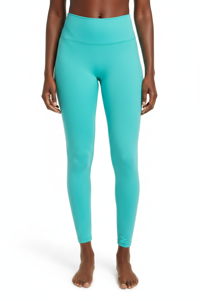 Aqua/Cyan Full Leg Close-Up