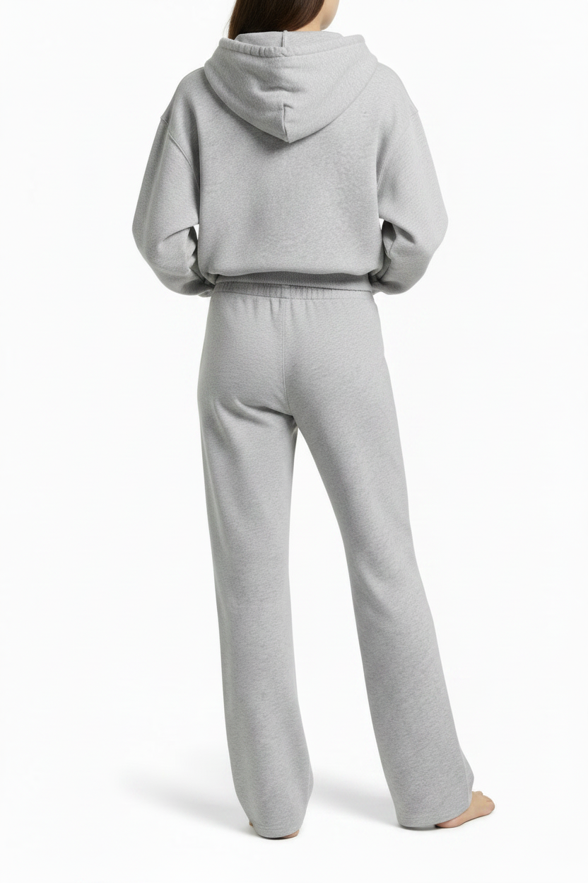 Back — Grey Marl Essential SweatPants
