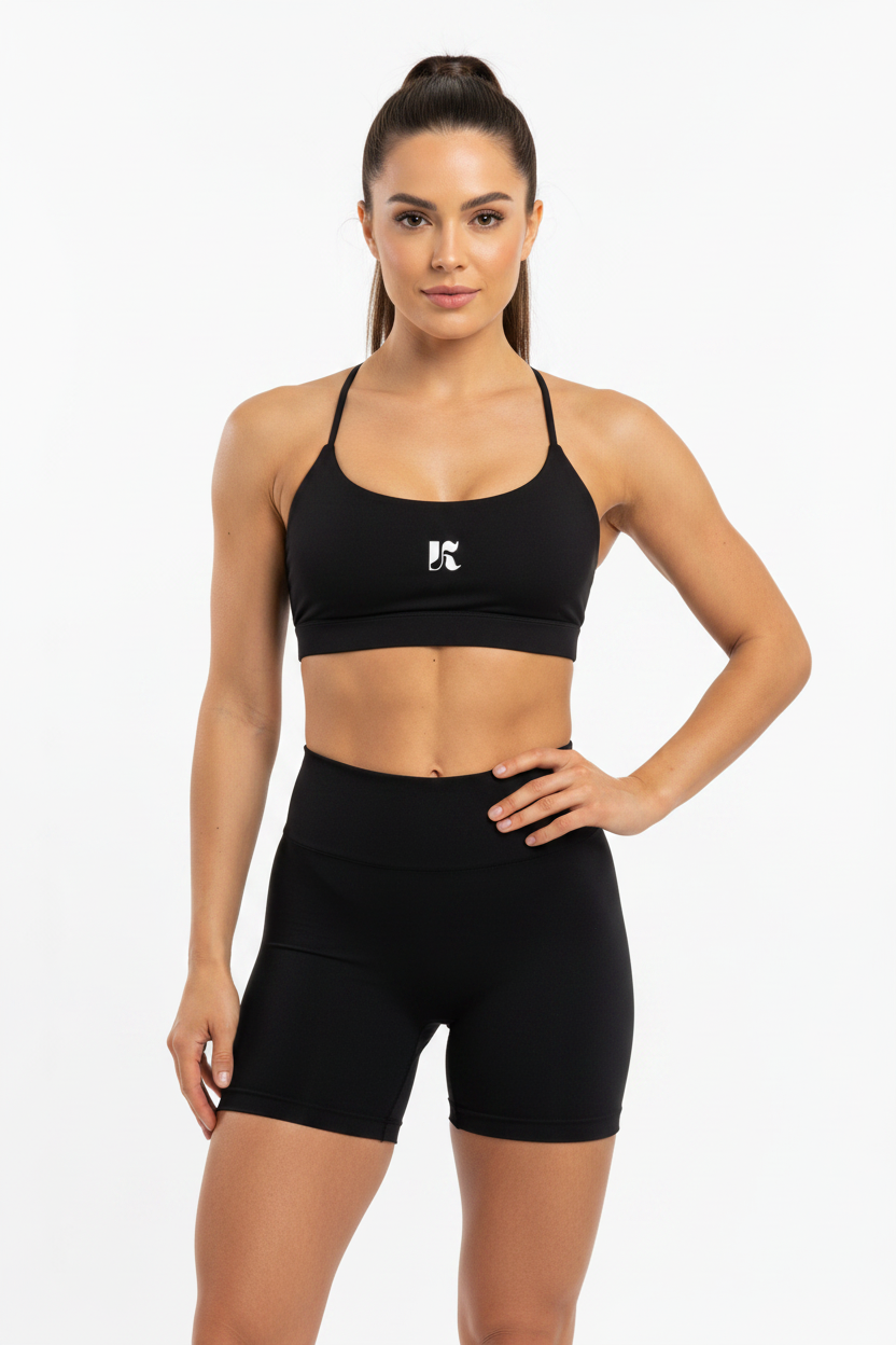Black set with logo