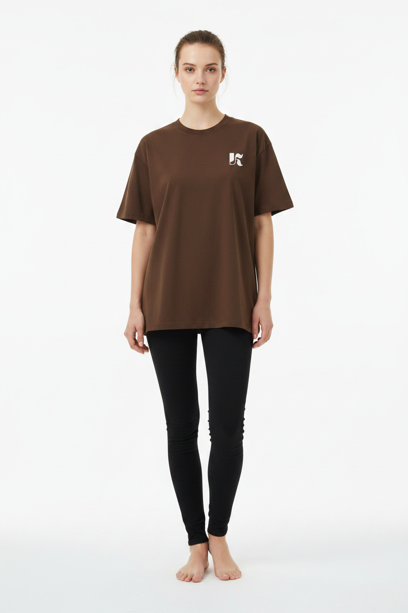 Essential Tee Coffee — Front Shot