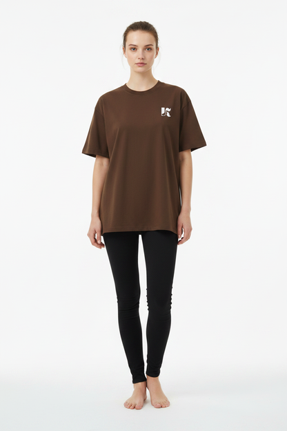Essential Tee Coffee — Front Shot