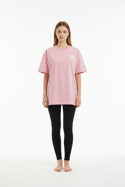 Essential Tee Pink — Front Shot
