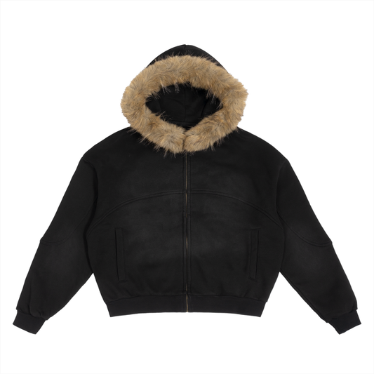 SculptLine Fade Fur Hoodie
