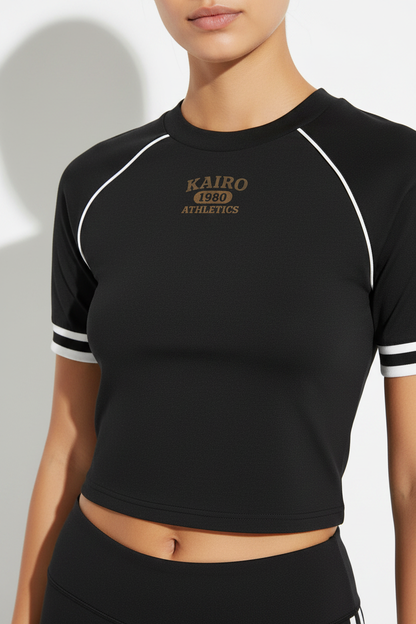 KAIRO Black Tee Close-Up