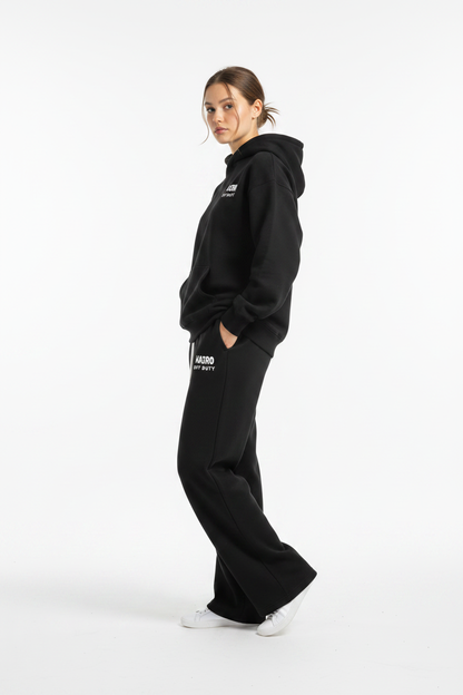 Off Duty Hoodie Black – Side