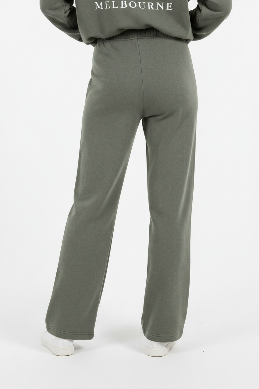 Off Duty Joggers Olive – Back