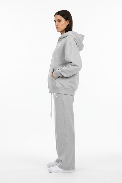 Side — Grey Marl Essential SweatPants